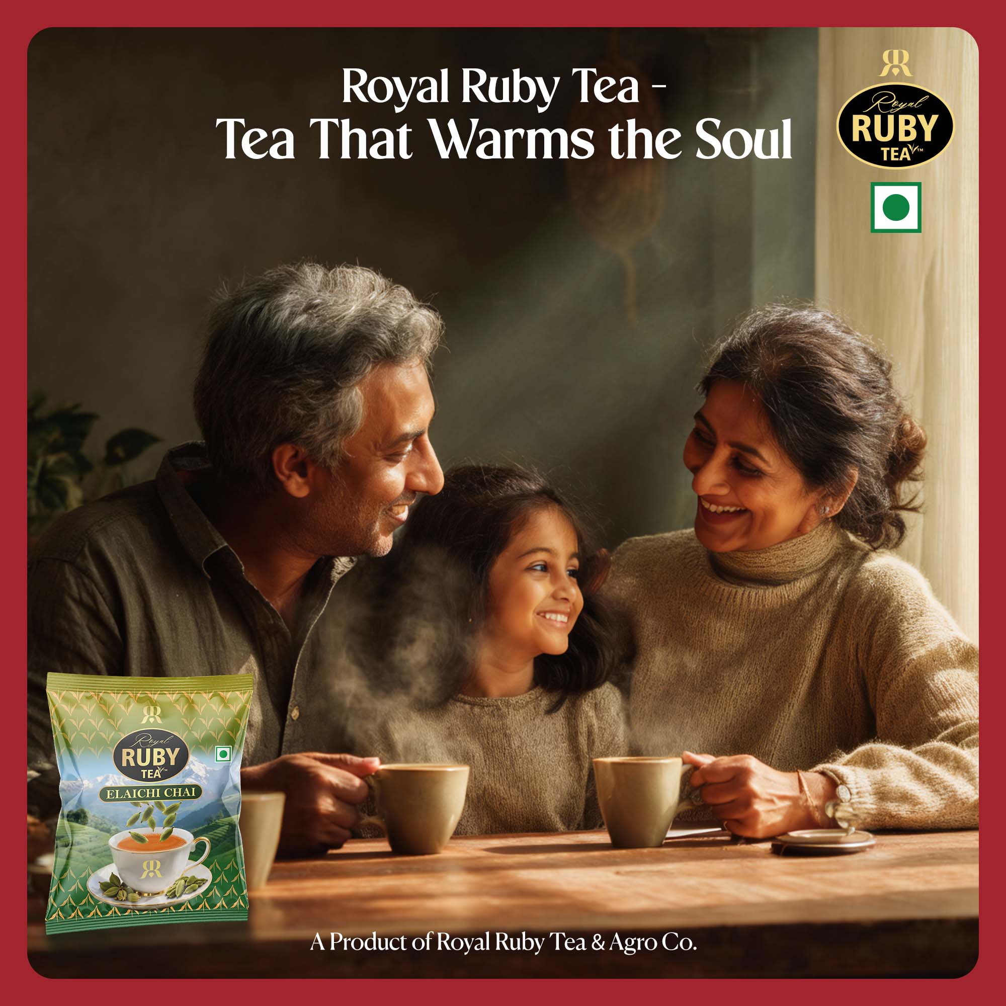 Royal Ruby Elaichi Tea Rs 5/- Pouch