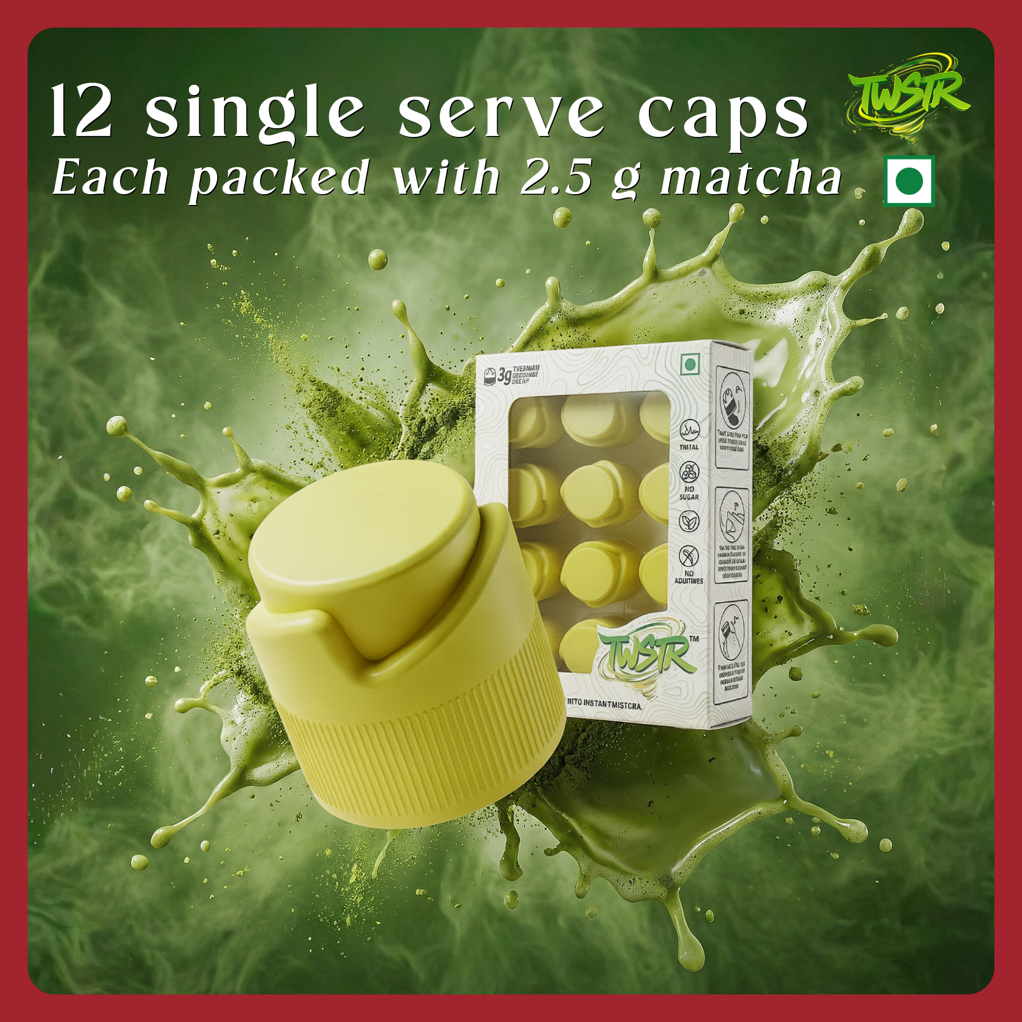 TWSTR 12 Caps (2.5g each)