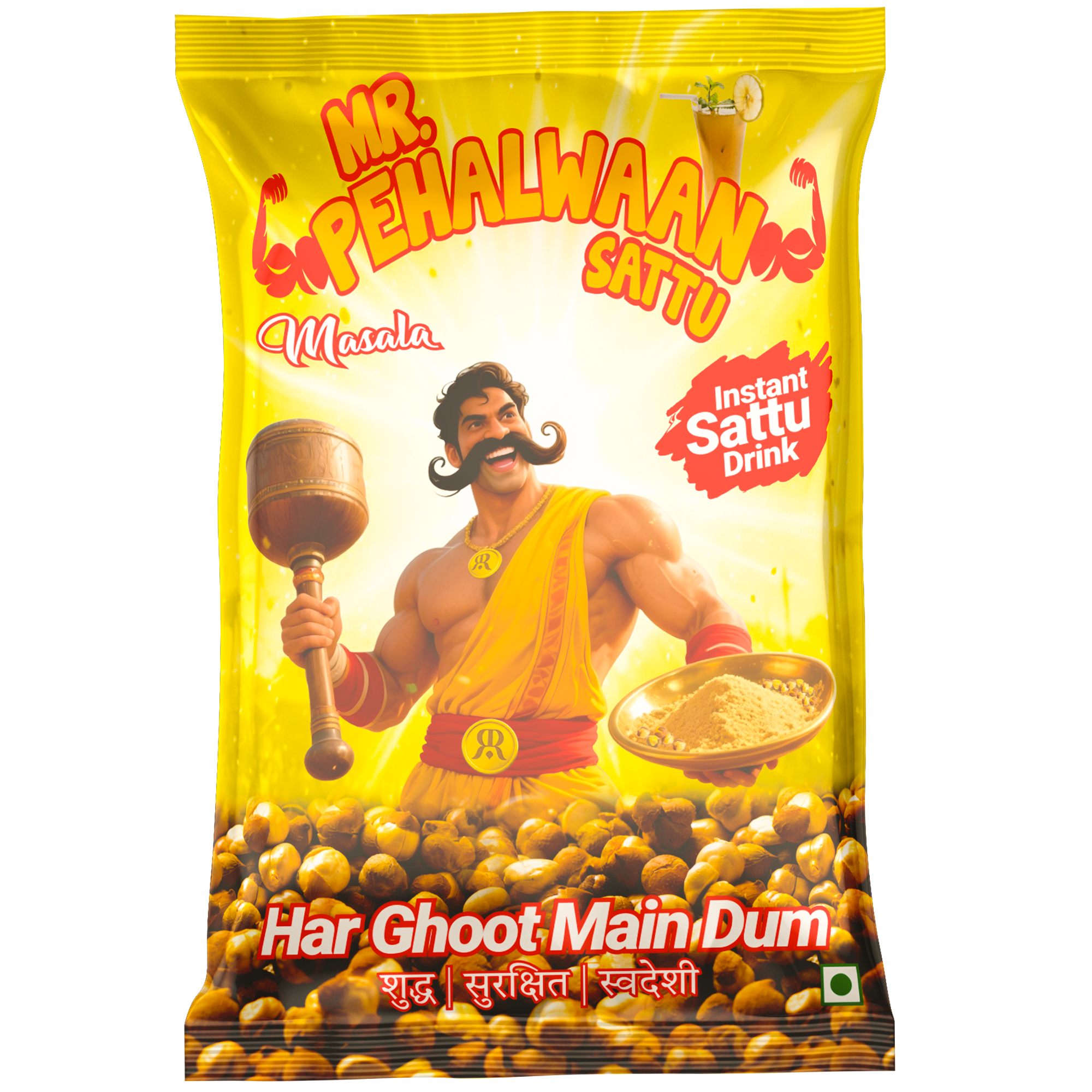 Mr. Pehalwaan Masala Sattu Pouch